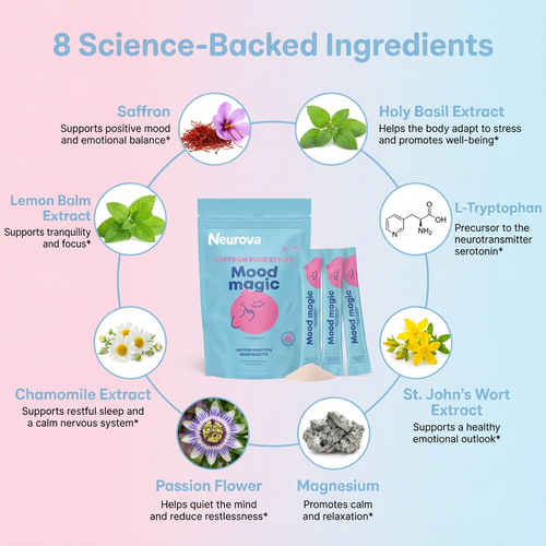 Natural - Saffron Sticks Mood + Focus Support for Kids